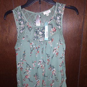 *NEW* Mason & Belle Tempesta Lace Detail Tank